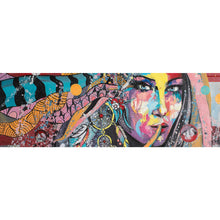 Lade das Bild in den Galerie-Viewer, Poster Gemälde Frau im Boho Style Panorama