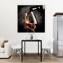 Lade das Bild in den Galerie-Viewer, Poster Genussvoller Rotwein Quadrat