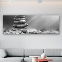 Lade das Bild in den Galerie-Viewer, Poster Gestapelte Steine Panorama