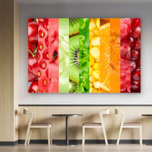 Lade das Bild in den Galerie-Viewer, Aluminiumbild Gesunde Lebensmittel Querformat