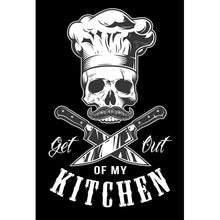 Lade das Bild in den Galerie-Viewer, Poster Get out of my kitchen Hochformat
