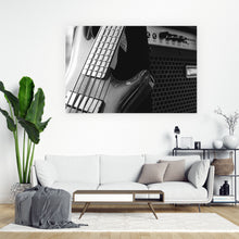 Lade das Bild in den Galerie-Viewer, Poster Gitarre und Lautsprecher Querformat
