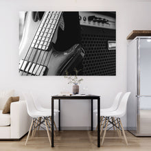 Lade das Bild in den Galerie-Viewer, Poster Gitarre und Lautsprecher Querformat