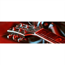 Lade das Bild in den Galerie-Viewer, Leinwandbild Gitarrengriffbrett Panorama