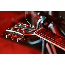 Lade das Bild in den Galerie-Viewer, Spannrahmenbild Gitarrengriffbrett Querformat