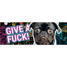 Lade das Bild in den Galerie-Viewer, Acrylglasbild Give A Fuck Dog Panorama