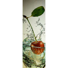 Lade das Bild in den Galerie-Viewer, Spannrahmenbild Glas mit Kirsche Panorama Hoch