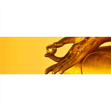 Lade das Bild in den Galerie-Viewer, Poster Goldene Buddha Hand Panorama