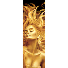 Lade das Bild in den Galerie-Viewer, Acrylglasbild Goldene Frau No.1 Panorama Hoch