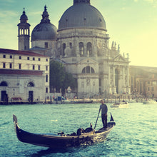 Lade das Bild in den Galerie-Viewer, Poster Gondel in Venedig Quadrat
