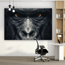 Lade das Bild in den Galerie-Viewer, Poster Gorilla Portrait Querformat