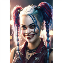 Lade das Bild in den Galerie-Viewer, Poster Crazy Harley Digital Art No.1 Hochformat