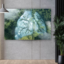 Lade das Bild in den Galerie-Viewer, Poster Grüne Lunge des Planeten Querformat