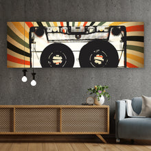 Lade das Bild in den Galerie-Viewer, Poster Grunge Kassette Panorama