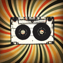 Lade das Bild in den Galerie-Viewer, Poster Grunge Kassette Quadrat