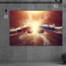 Lade das Bild in den Galerie-Viewer, Poster Hände in Boxhandschuhen Querformat