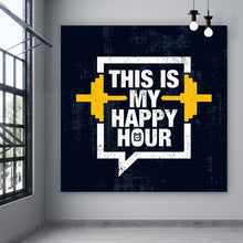 Lade das Bild in den Galerie-Viewer, Leinwandbild Happy Hour Quadrat