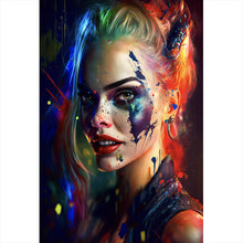 Lade das Bild in den Galerie-Viewer, Aluminiumbild gebürstet Harley Abstrakt Hochformat