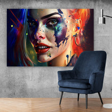 Lade das Bild in den Galerie-Viewer, Poster Harley Abstrakt Querformat