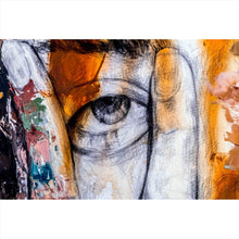 Lade das Bild in den Galerie-Viewer, Acrylglasbild Have a Look Abstrakt Querformat