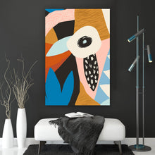Lade das Bild in den Galerie-Viewer, Poster Hawaiianisches Blumenmuster Hochformat