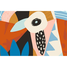 Lade das Bild in den Galerie-Viewer, Aluminiumbild Hawaiianisches Blumenmuster Querformat