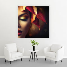 Lade das Bild in den Galerie-Viewer, Acrylglasbild Herbst Beauty Quadrat