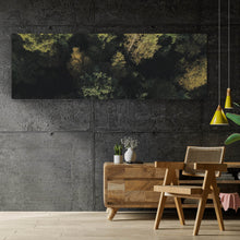 Lade das Bild in den Galerie-Viewer, Acrylglasbild Herbstbäume im Wald Panorama