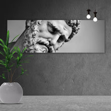 Lade das Bild in den Galerie-Viewer, Spannrahmenbild Hercules Skulptur in Florenz Panorama