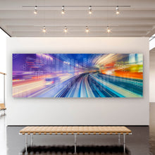 Lade das Bild in den Galerie-Viewer, Aluminiumbild High Speed Digital Art Panorama