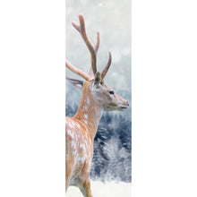 Lade das Bild in den Galerie-Viewer, Poster Hirsch im Winter Panorama Hoch