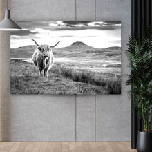 Lade das Bild in den Galerie-Viewer, Poster Schottisches Hochlandrind Querformat