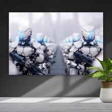 Lade das Bild in den Galerie-Viewer, Poster I Robot Army Querformat