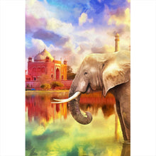 Lade das Bild in den Galerie-Viewer, Leinwandbild Indian Summer Hochformat