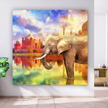 Lade das Bild in den Galerie-Viewer, Spannrahmenbild Indian Summer Quadrat