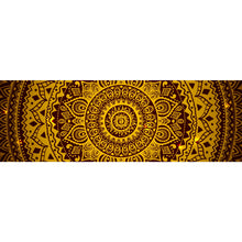 Lade das Bild in den Galerie-Viewer, Leinwandbild Mandala Indische Ornamente Panorama