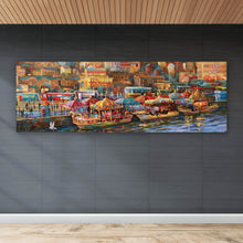 Lade das Bild in den Galerie-Viewer, Spannrahmenbild Istanbul Gemälde Panorama