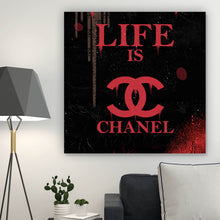 Lade das Bild in den Galerie-Viewer, Spannrahmenbild Just Relax Spruch Quadrat