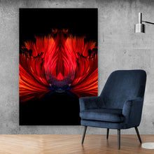 Lade das Bild in den Galerie-Viewer, Leinwandbild Kampffisch Hochformat