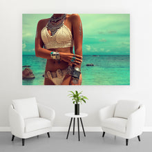 Lade das Bild in den Galerie-Viewer, Acrylglasbild Karibikträume Querformat