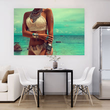 Lade das Bild in den Galerie-Viewer, Acrylglasbild Karibikträume Querformat