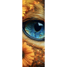 Lade das Bild in den Galerie-Viewer, Aluminiumbild gebürstet Katzenauge Digital Art Panorama Hoch