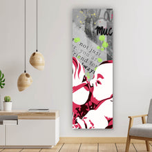 Lade das Bild in den Galerie-Viewer, Poster Kissing Kids Pop Art Panorama Hoch