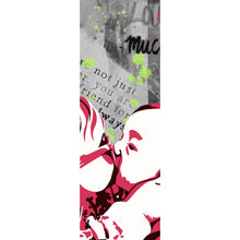 Lade das Bild in den Galerie-Viewer, Poster Kissing Kids Pop Art Panorama Hoch