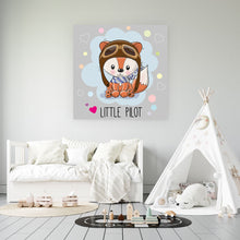 Lade das Bild in den Galerie-Viewer, Poster Kleiner Pilot Quadrat