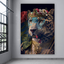 Lade das Bild in den Galerie-Viewer, Poster König der Leoparden Hochformat