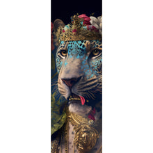 Lade das Bild in den Galerie-Viewer, Leinwandbild König der Leoparden Panorama Hoch