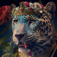 Lade das Bild in den Galerie-Viewer, Poster König der Leoparden Quadrat