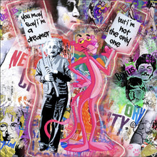 Lade das Bild in den Galerie-Viewer, Poster Stars und Comic Pink Pop Art No.2 Quadrat