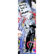 Lade das Bild in den Galerie-Viewer, Poster Stars und Comic Blau Pop Art Panorama Hoch